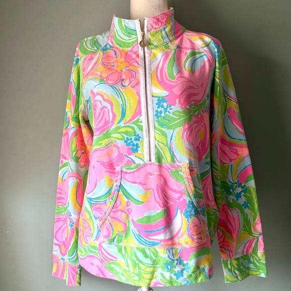 Lilly Pulitzer Popover Elephant Print - Picture 2 of 5